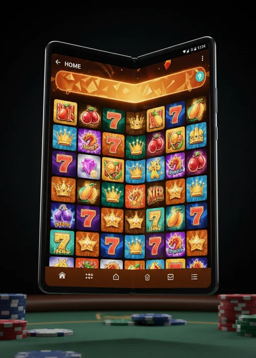 Interface d'accueil dynamique d'Enegy Casino présentant une sélection de jeux en direct et les derniers bonus disponibles.